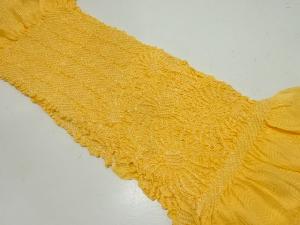 正絹　絞り　帯揚げ